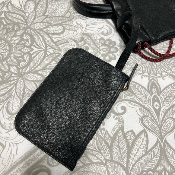 Gucci Calfskin Logo Drawstring Backpack black (NEW/NEVER USED) - Picture 8 of 16